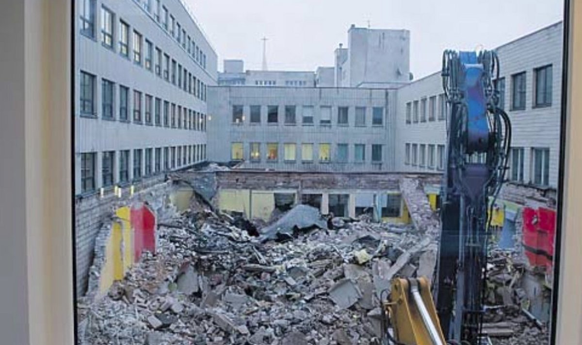 Tallinna Ülikooli lammutamine