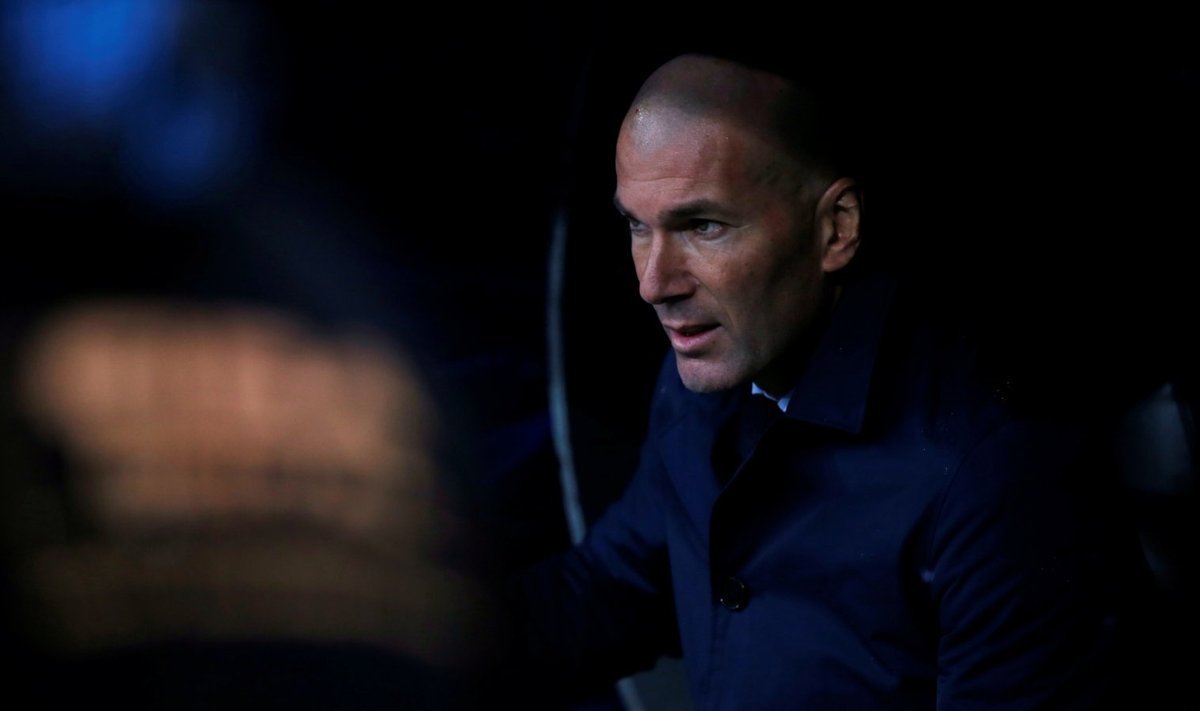 Reali peatreener Zinedine Zidane