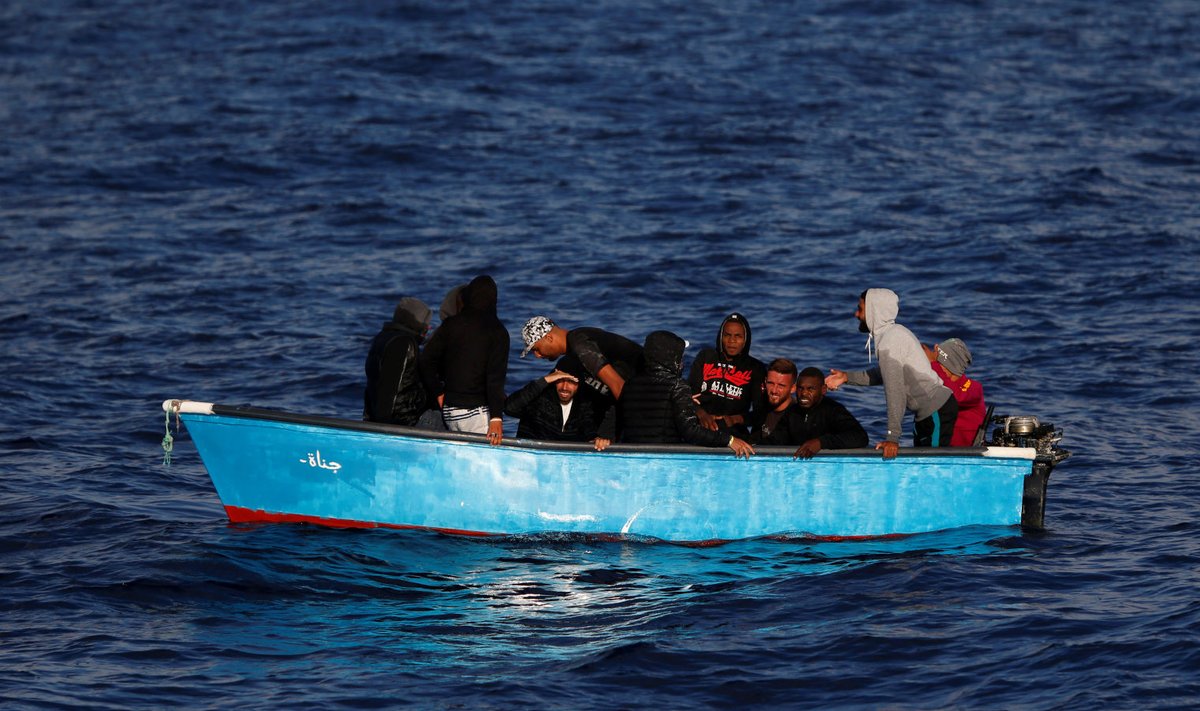 Seefuchsi päästetud migrandid septembris Vahemerel