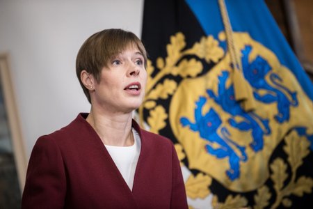 27.01.2018 President Kersti Kaljulaid esitles riigikontrolöri kandidaati Janar Holmi.