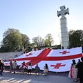 ФОТО | В Таллинне прошла демонстрация против закона об иностранных агентах в Грузии