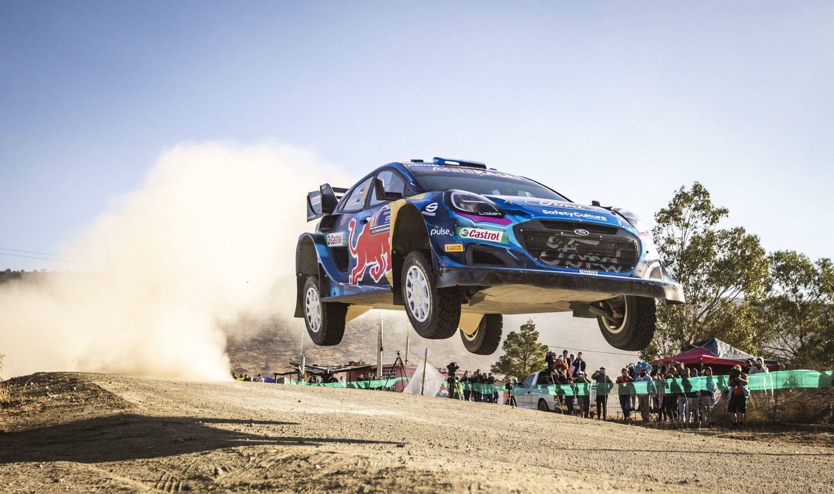 Ott Tänak Mehhiko rallil