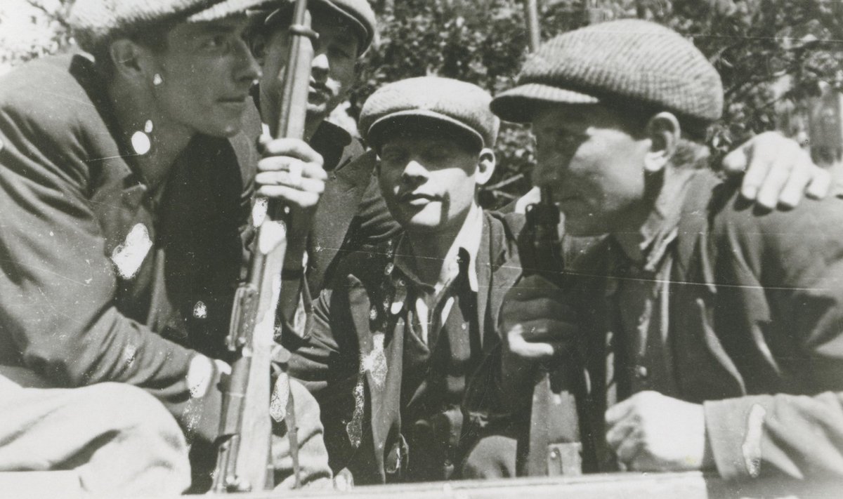 Metsavennad Pärnumaal 1941. aasta juuli algul.
