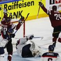 VIDEO: Läti alistas jäähoki MM-il Slovakkia!