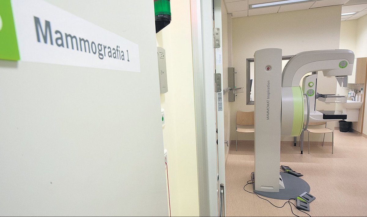 Mammo­graafial  on varajases staadiumis rinnavähi avastamises  ülioluline roll.