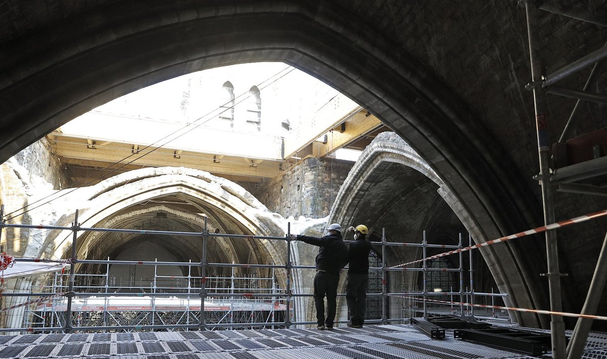 Katedraali taastamiseks tehakse alles ettevalmistustöid