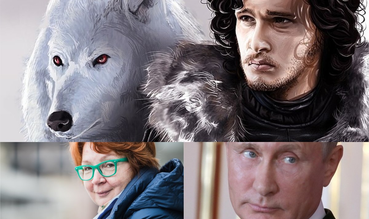 Game Of Thrones / Yana Toom / V. Putin