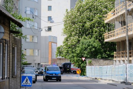 Pommirühm Tallinnas Kollasel tänaval