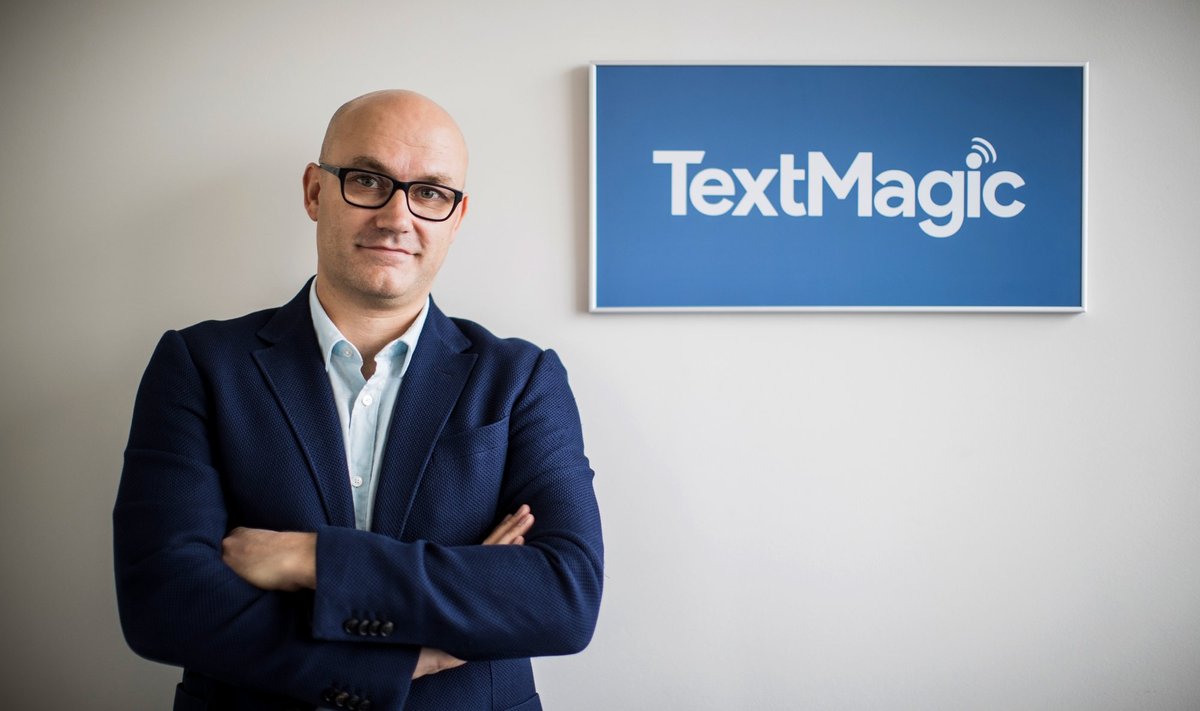 TextMagic AS-i tegevjuht Priit Vaikmaa.