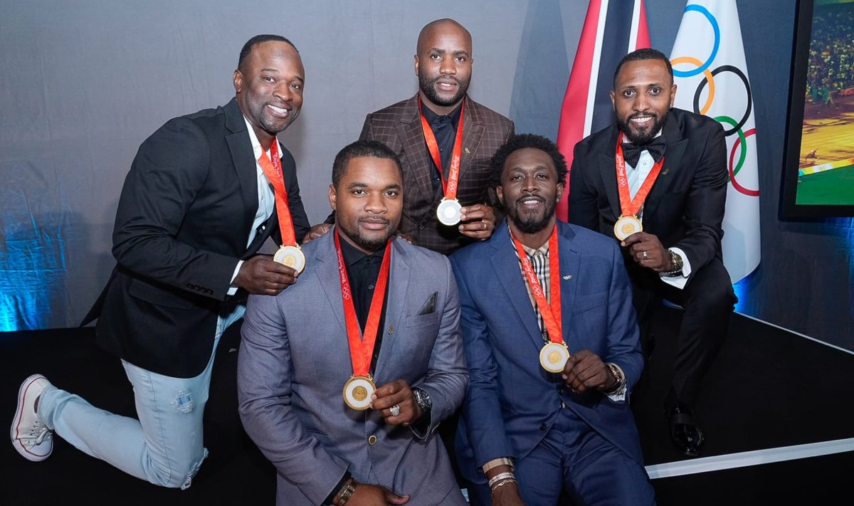 Trinidadi ja Tobago sprinterid OM-kuldadega