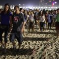 Argentina - Bosnia mängu ühisvaatamine Copacabana rannal Fifa Fan Fest alal
