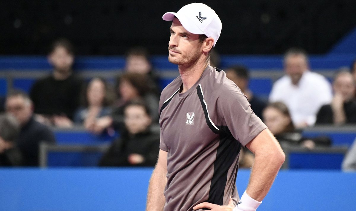 Andy Murray langes Montpellier´i ATP turniiril konkurentsist avaringis.