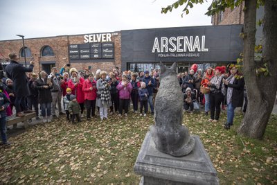 Žoriku kuju avamine Arsenali keskuse juures 4.10.2020