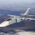 ВИДЕО | Брифинг премьера Испании в Литве прервали российские Су-24