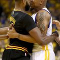FOTO JA VIDEO | NBA finaalis panid kanged konkurendid mängu ajal huuled vastamisi