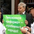 Moskva võimud keelasid jalgpalli MM-ile viidates pensioniea tõstmise vastase meeleavalduse