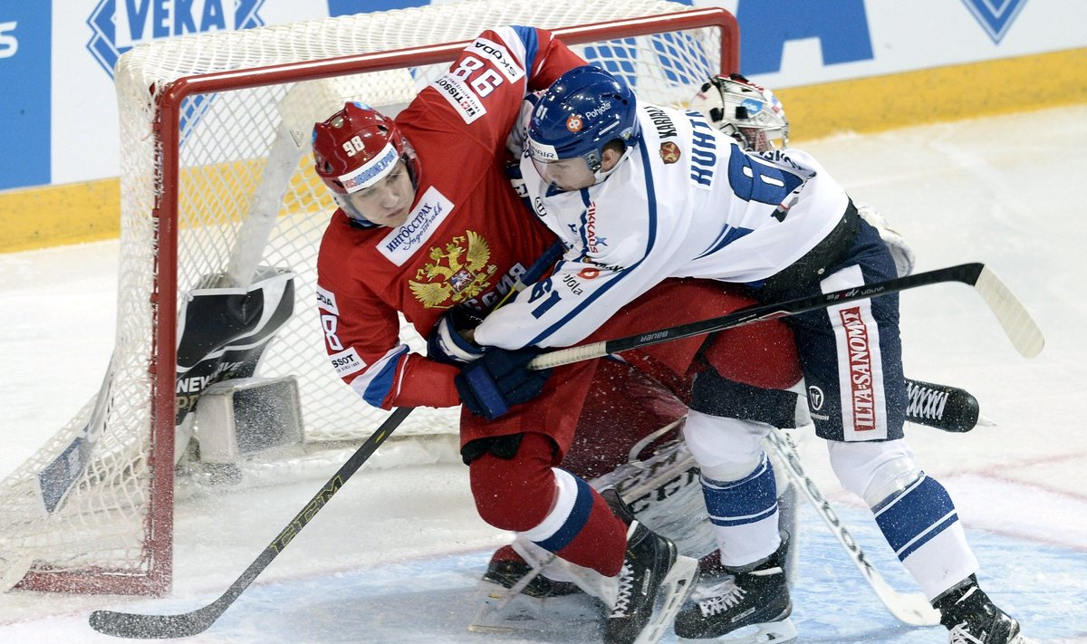 Ice Hockey Euro Hockey Tour match Finland vs Russia