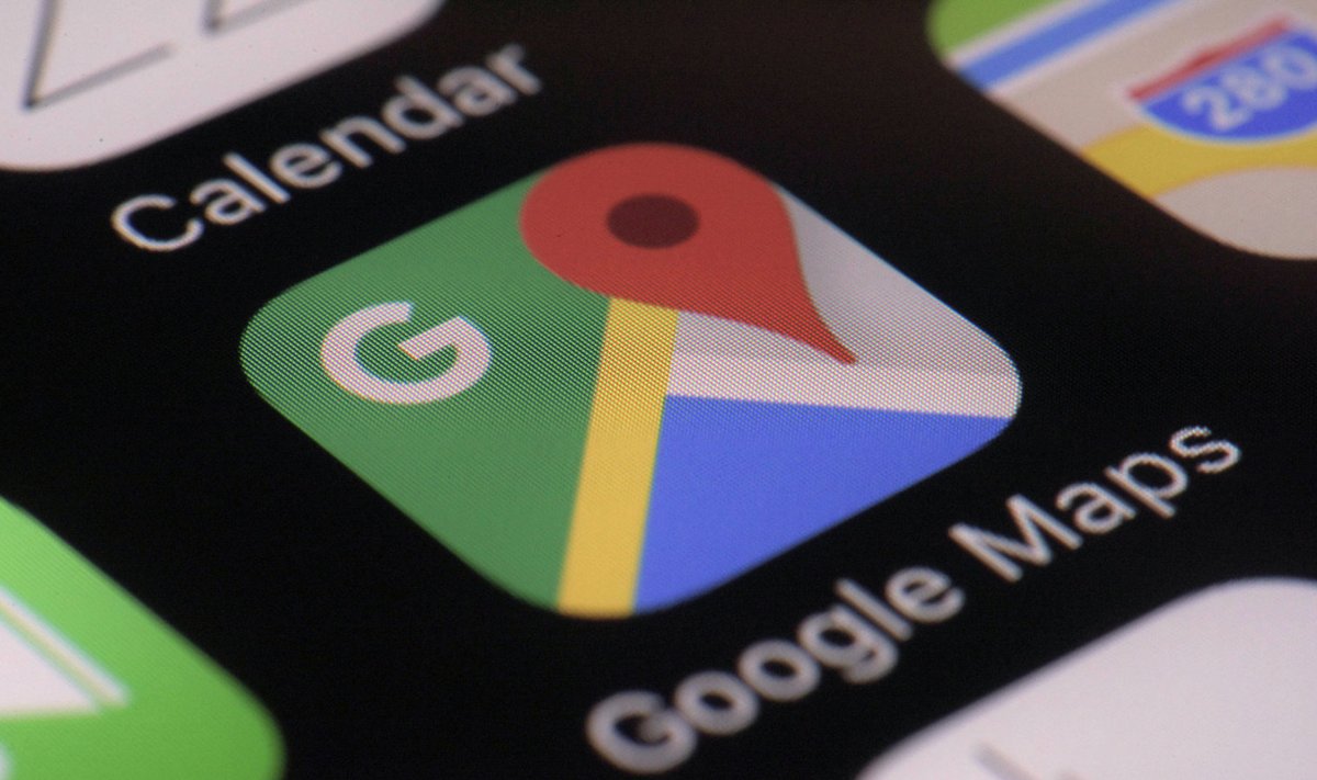 Google Mapsi ikoon