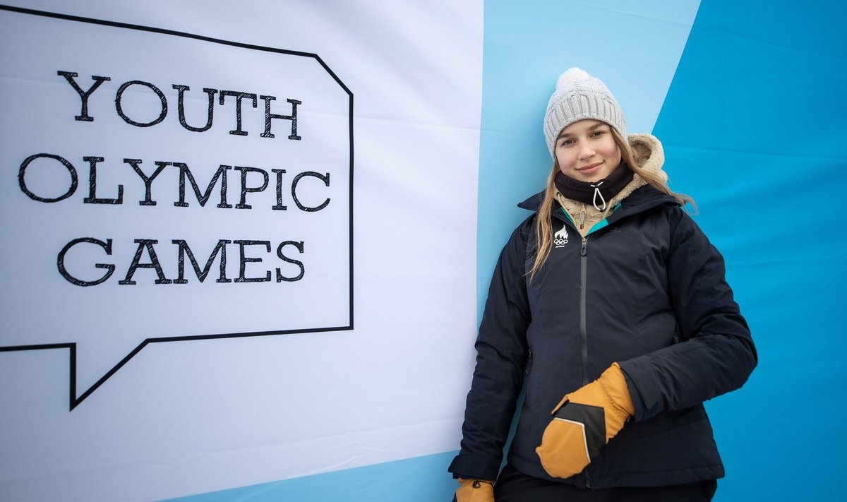 Kelly Sildaru jaoks lõppesid Lausanne'i noorte olümpiamängud kuldmedaliga pargisõidus.