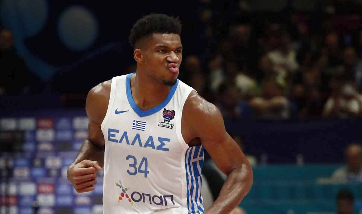 Giannis Antetokounmpo.