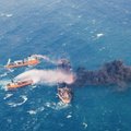 VIDEO | Hiina ranniku lähedal läks põhja põlev naftatanker