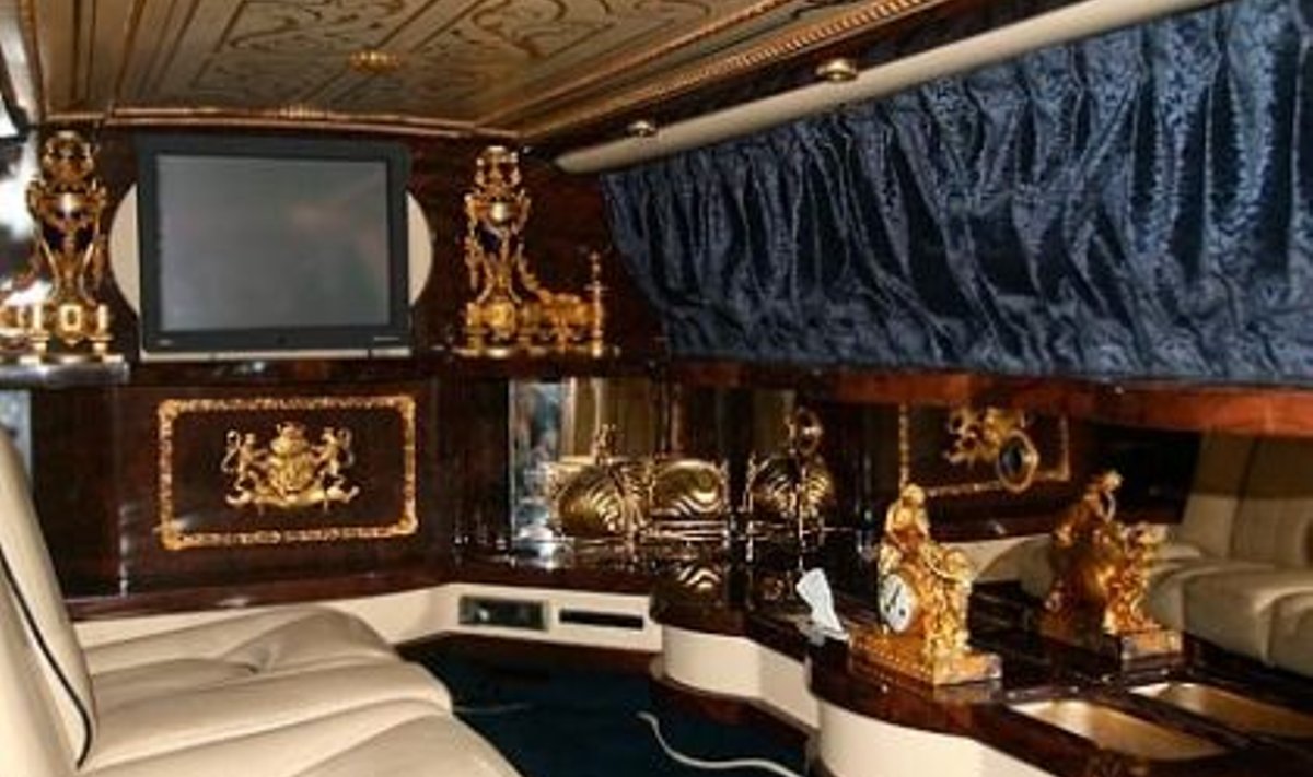 Michael Jacksoni Rolls-Royce limusiini salong