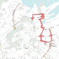 КАРТА | Ожидаются ли завтра большие пробки? Посмотрите, какие улицы Таллинна открыты в начале учебного года, а какие еще нет