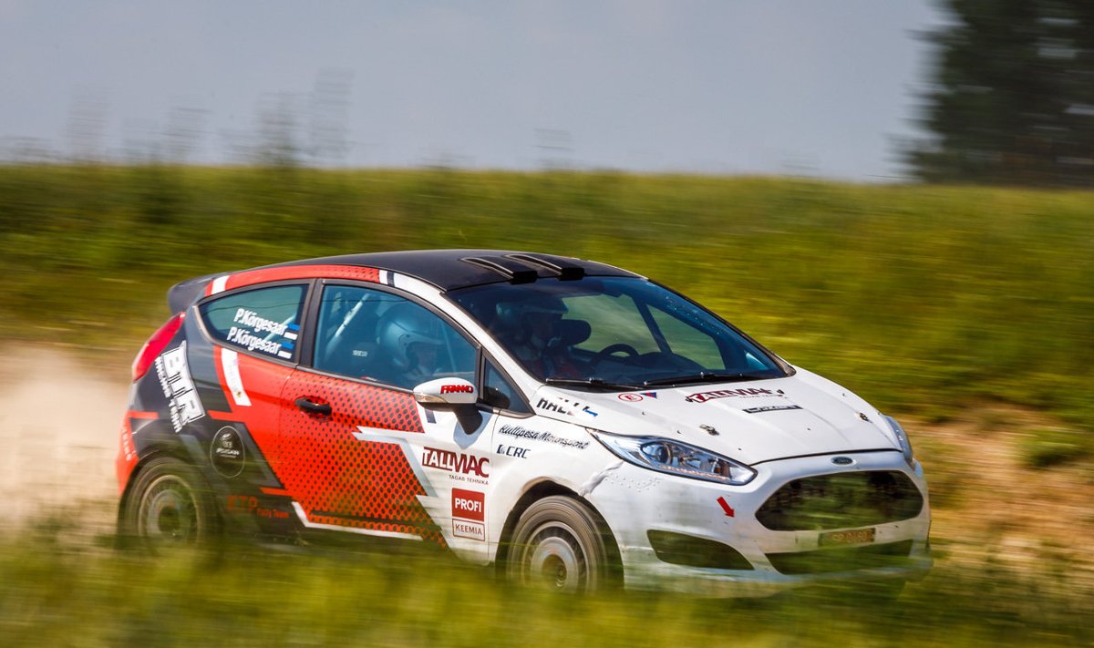 Rally Estonial osalev Ford Fiesta R2T