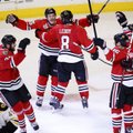 FOTOD: NHL-i esimene finaalmäng läks kolme lisaajani