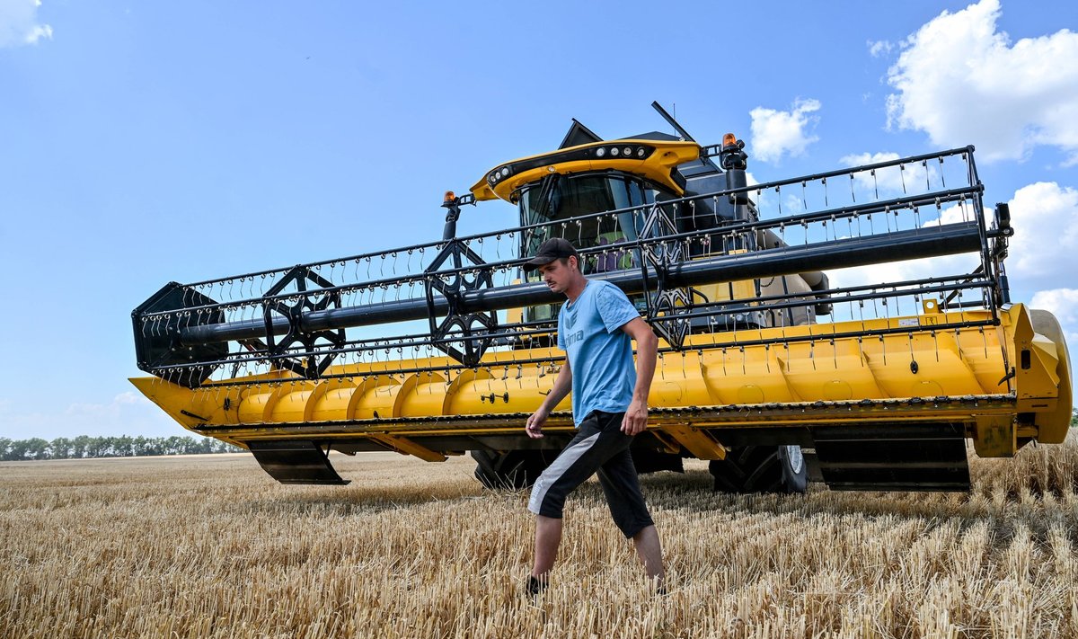 Ukraina põllumehest on sel aastal kujunenud vastupanu sümbol. 