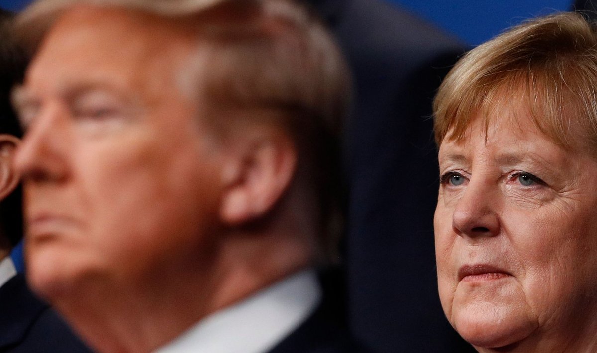 Donald Trump ja Angela Merkel