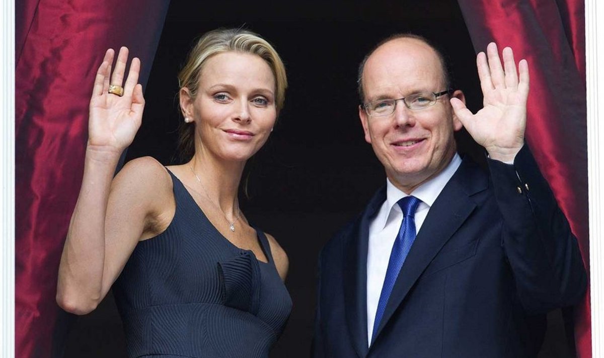 Charlene Lynette Wittstock ja Monaco vürst Albert II Alexandre Louis Pierre ­Grimaldi (Sipa Press / Scanpix)