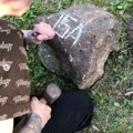 VIDEO | Südamlik žest! Beebilõust pühitses isa 25.surma-aastapäeva ja asetas ta hauale raske kivi