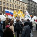 На петербургский "Марш миллионов" пришли менее тысячи человек