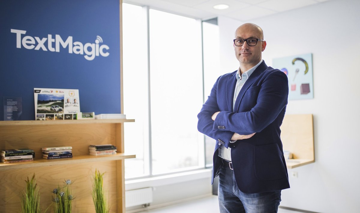 TextMagic AS-i tegevjuht Priit Vaikmaa.