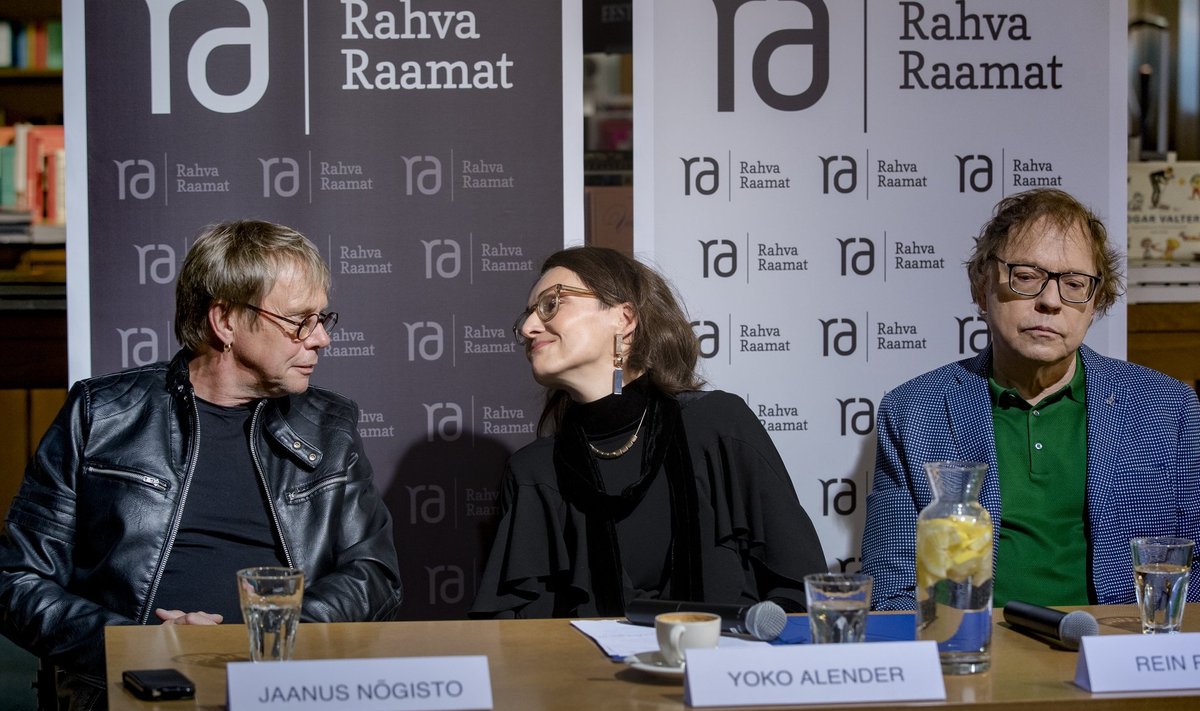 Ruja pressikonverents, Jaanus Nõgisto, Yoko Alender, Rein Rannap