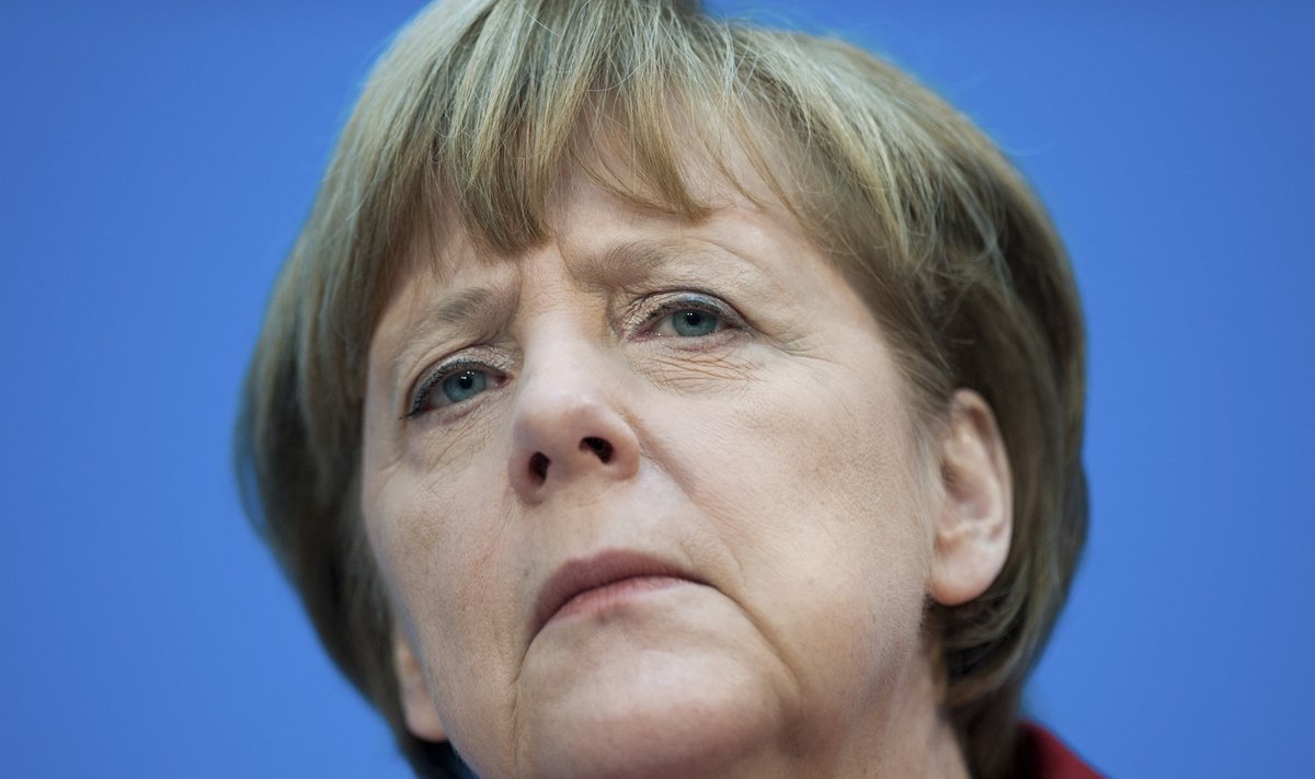 Angela Merkel.