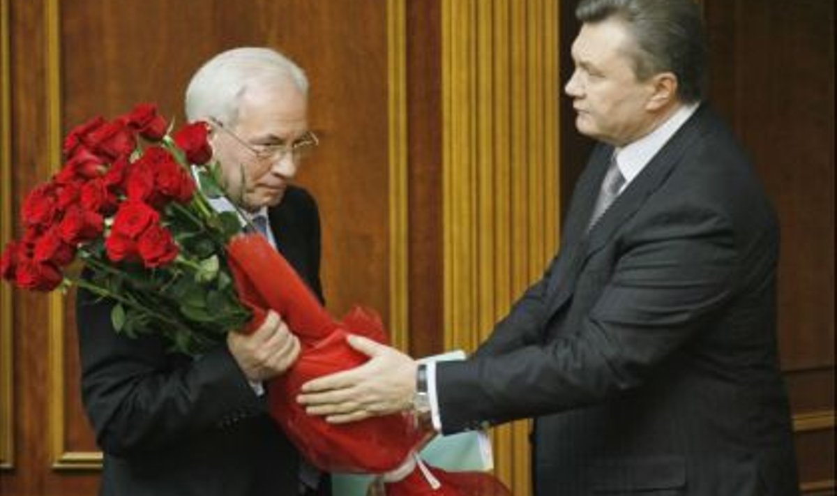 Mõkola Azarov ja Viktor Janukovitš