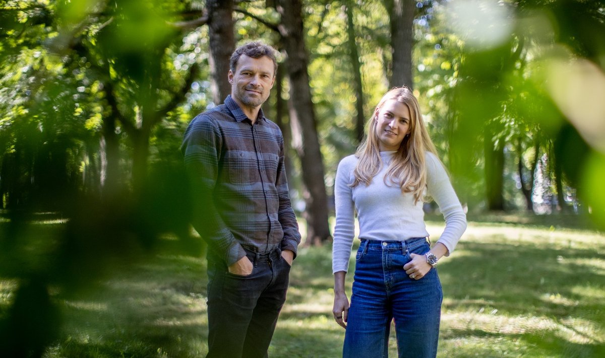 Kristjan Lepik ja Lisett Luik soovivad metsamajandamise pea peale keerata.