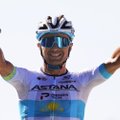 Kasahstani rattur võitis elu esimese Tour de France'i etapi