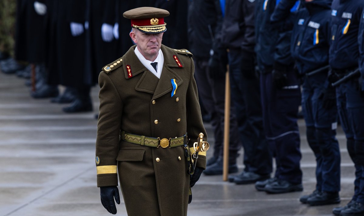 Командующий Силами обороны генерал Мартин Херем. Фото носит иллюстративный характер.