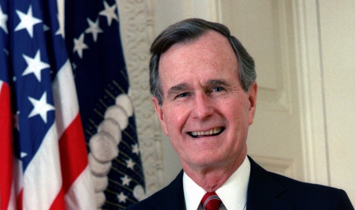 USA presidendi George H. W. Bushi esindusfoto