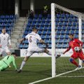 Kääbusriikide vastu mänginud Läti jalgpallikoondis sai viimasel katsel Rahvuste liigas võidu kätte