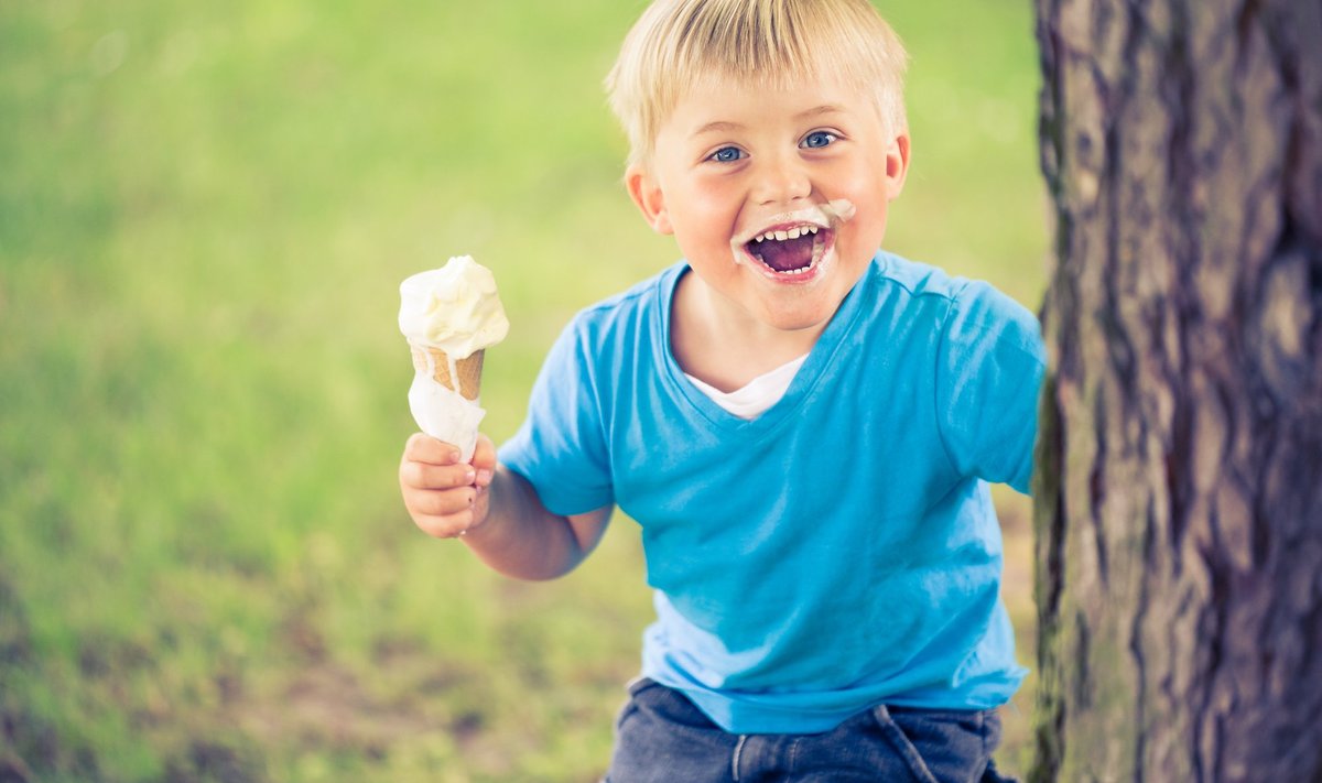 Lapsed armastavad jäätist, kas need on ka ohutud? 