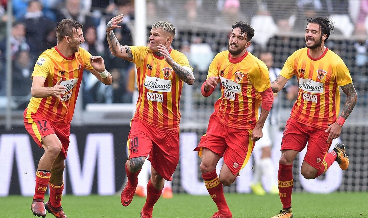 Benevento mängijad on saanud küll väravate üle rõõmustada, kuid punkte ei ole seni siiski tabelisse teenitud.