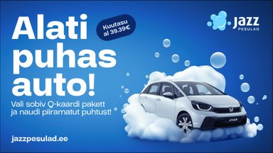 Hoidke oma auto alati puhtana – avastage uuendatud Jazz Q-kaardi teenused!