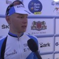 DELFI VIDEO: Oskar Nisu näitas Balti Keti velotuuril head finišikiirust