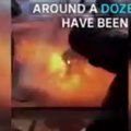 VIDEO | Jube õnnetus kiirendusvõistlusel: "kummi vilistanud" autost purskas rahva sekka põlevat bensiini