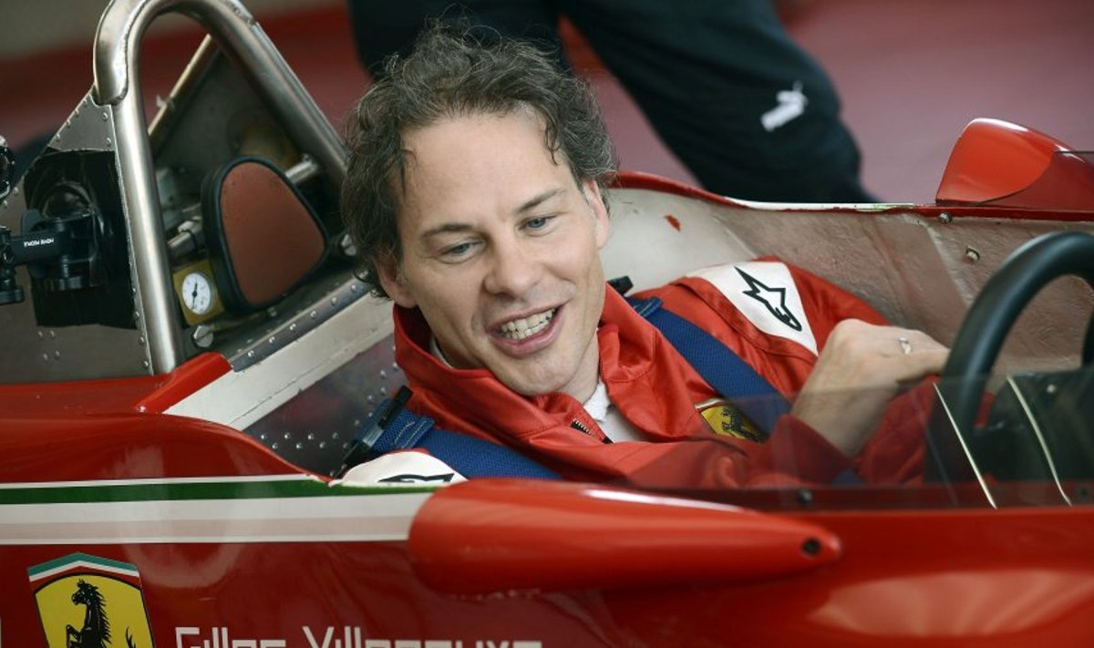 Jacques Villeneuve oma isa Gilles'i Ferraris.