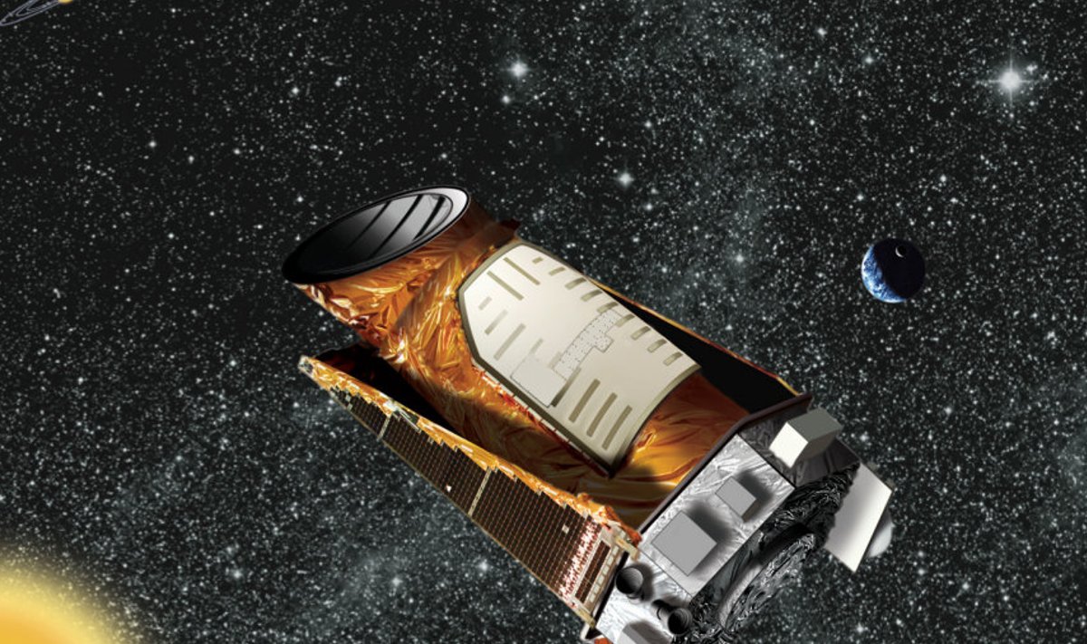 Kepleri teleskoop. NASA/Ames/JPL-Caltech